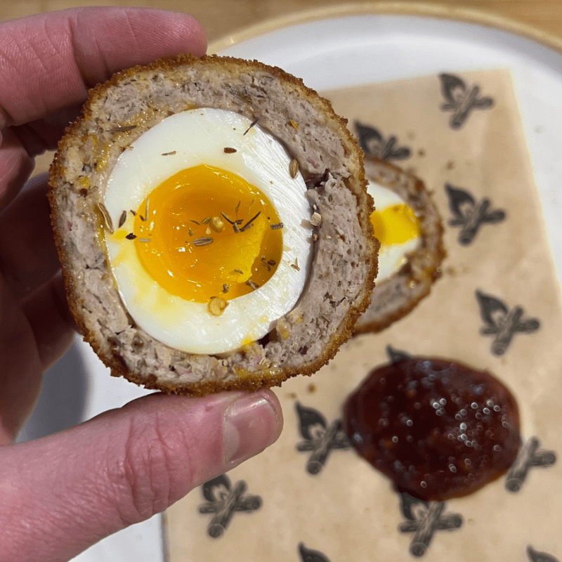 pheasant scotch egg