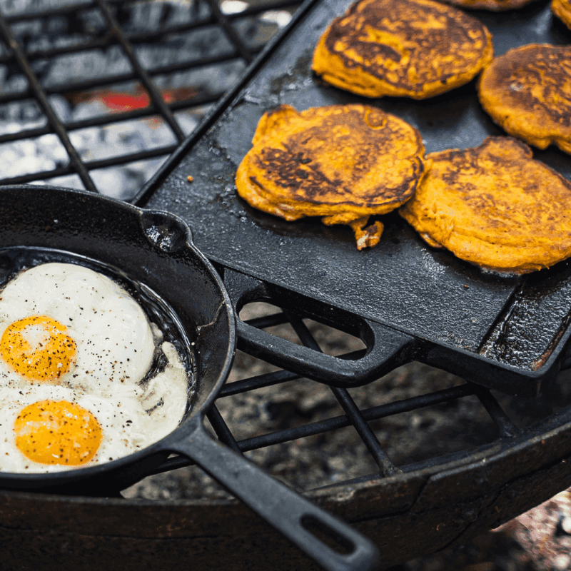 Sweet Potato Pancakes, Coal Baked Sweet Potato, Fire Breakfasts, Cooking Over Fire