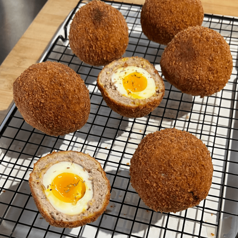 pheasant scotch eggs