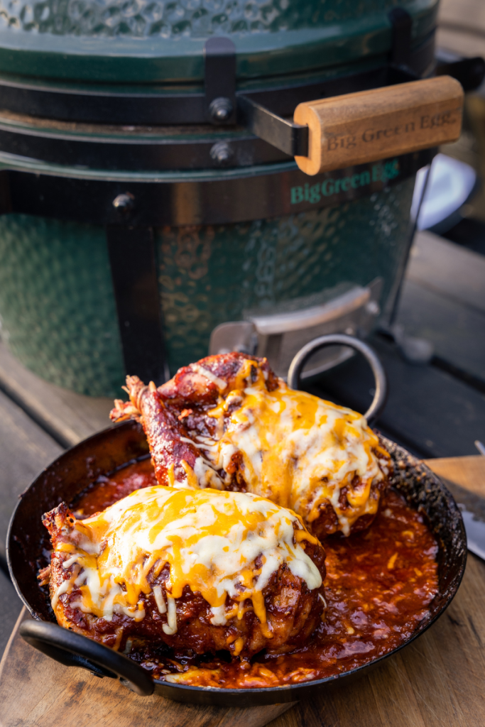Cooking in the Winter - on the Big Green Egg