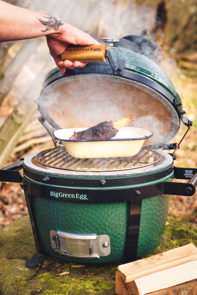 Cooking in the Winter - on the Big Green Egg