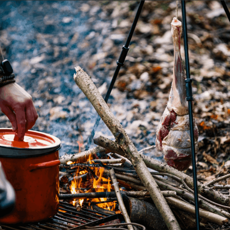 online cooking over fire course