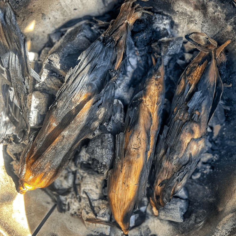 Hogweed Seed & Chilli Buttered Sweetcorn