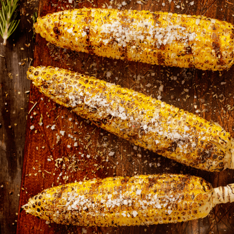 Hogweed Seed & Chilli Buttered Sweetcorn