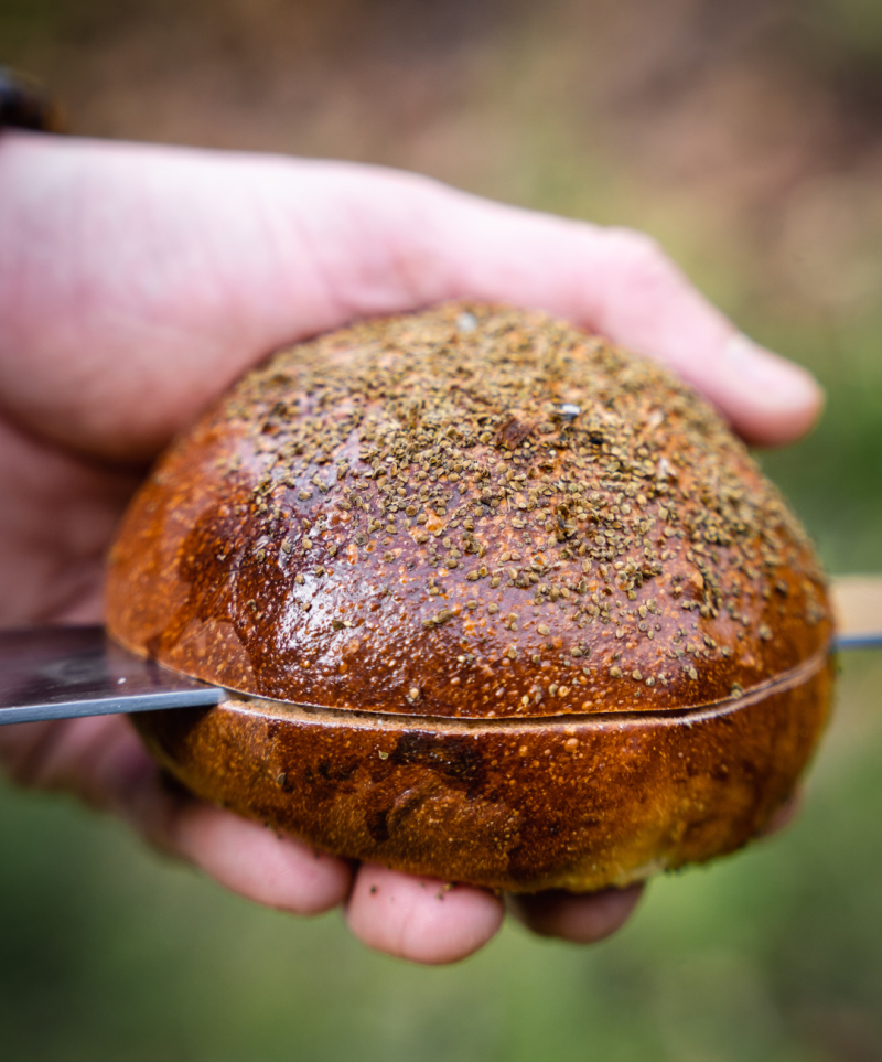 Nettle Seed Burger Buns Recipe