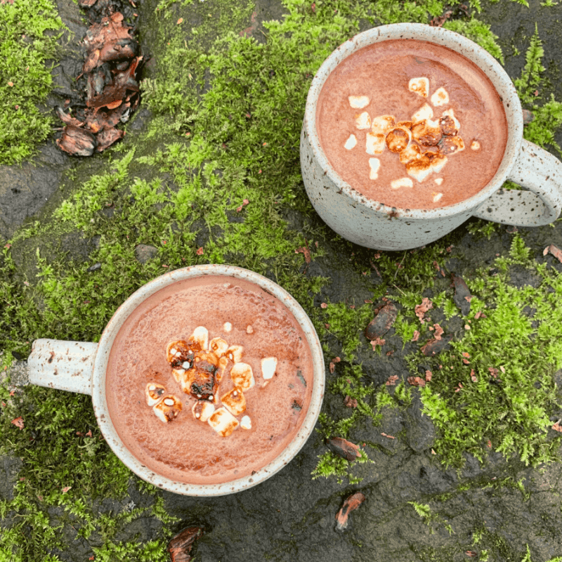 hot chocolate, marshmallows, winter drinks