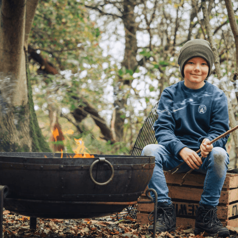 cooking, cooking over fire, kids cooking, forest school