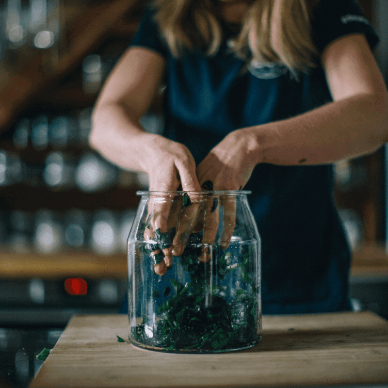Lacto Fermented Wild Garlic Recipe