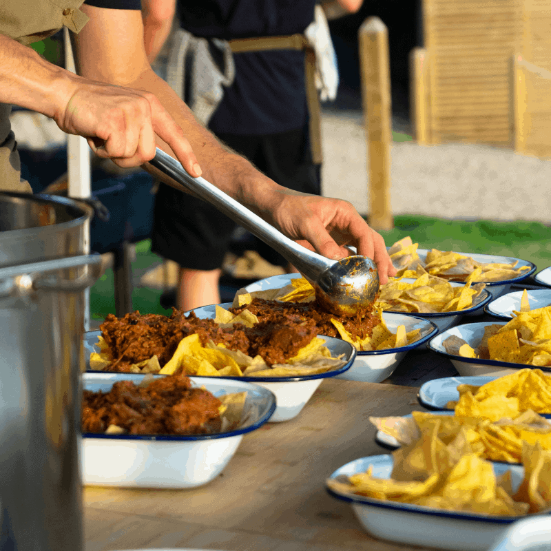 venison, wild game, nachos